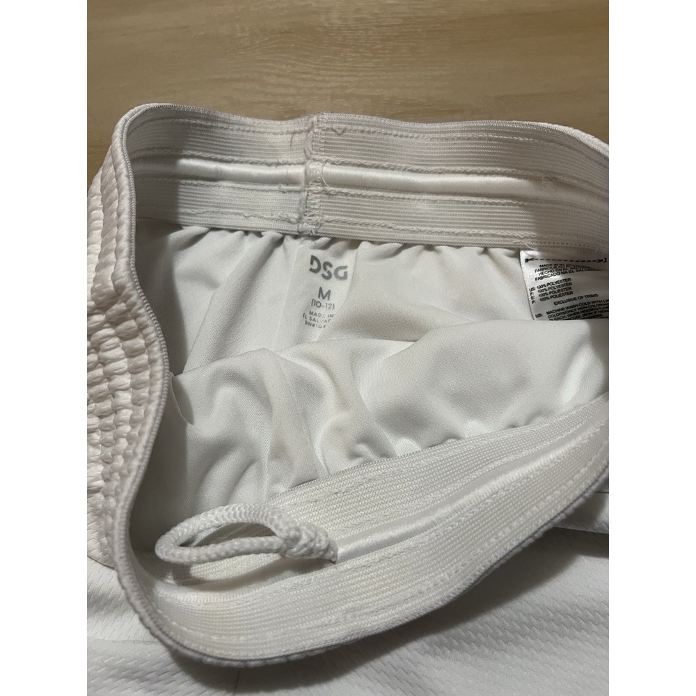Girls DSG Basketball Shorts White Size Medium Youth Kids Unisex Drawstring - Picture 5 of 6